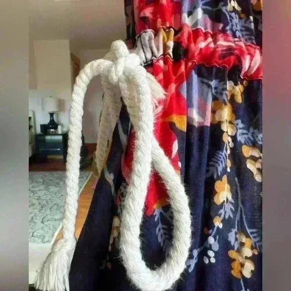 Zimmermann Boho Cotton Maxi Dress Sz 0/US 4 – Light & Flowy - Summer Ready - Picture 4 of 8